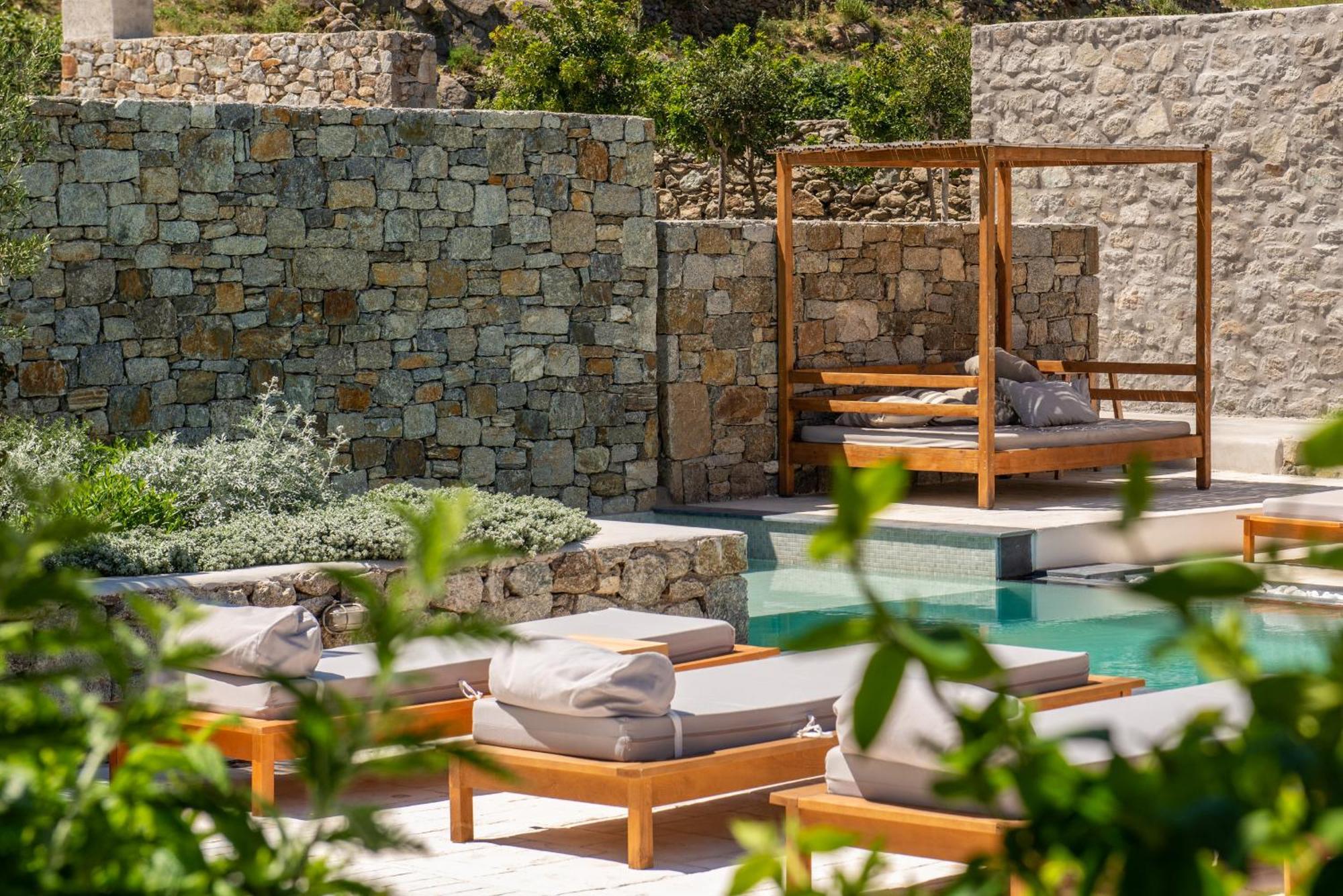 Отель Mykonos Drops Платис Ялос Экстерьер фото