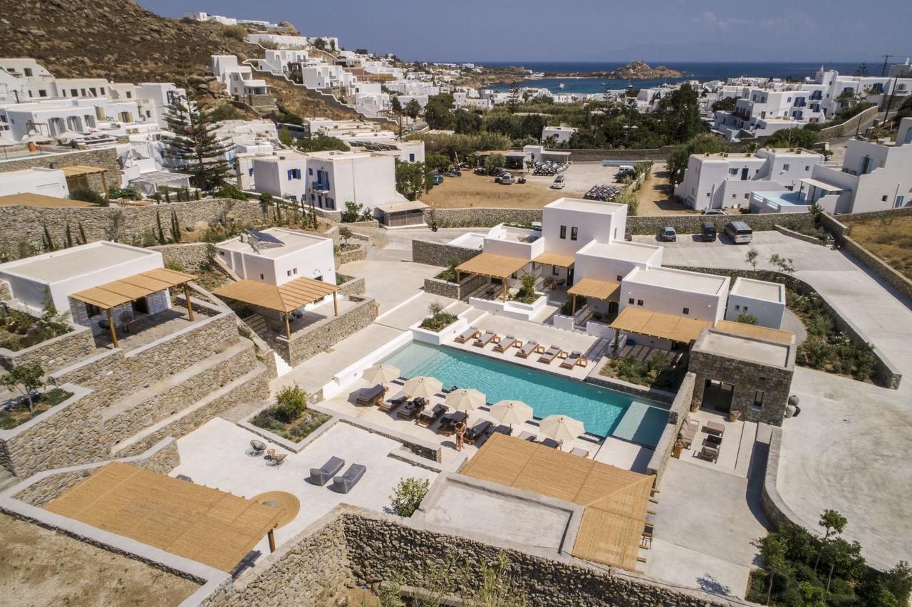 Отель Mykonos Drops Платис Ялос Экстерьер фото